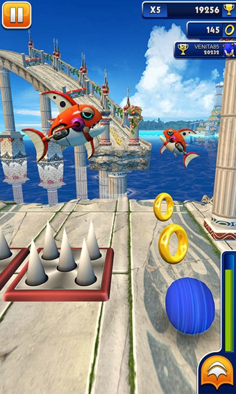 索尼克冲刺中文免费版(sonic dash) v7.9.1 安卓正版0