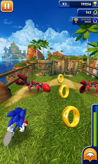 索尼克冲刺中文免费版(sonic dash) v7.9.1 安卓正版2