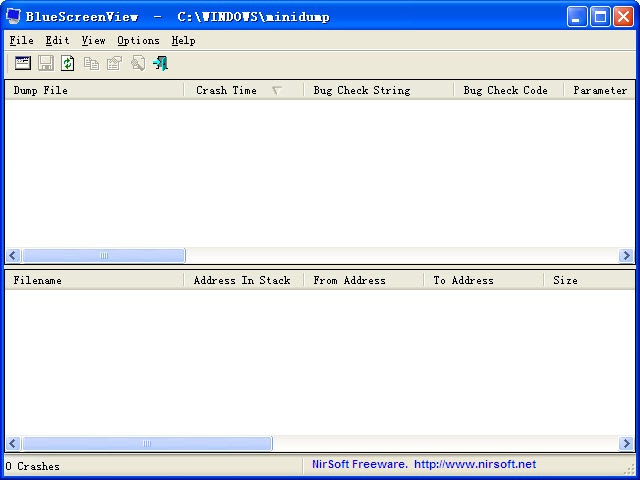 BlueScreenView(信息速查工具) v1.52 英文绿色免费版0