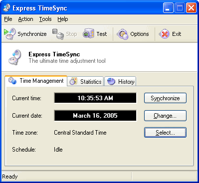 Express Timesync(网络校时工具) v3.4.1207 免费版0