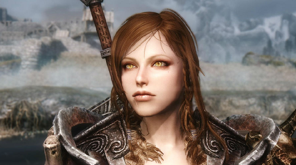 上古卷轴5风暴英雄美女战士随从桑亚 绿色版1