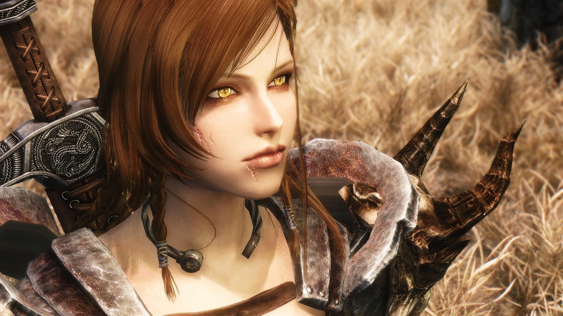 上古卷轴5风暴英雄美女战士随从桑亚 绿色版2