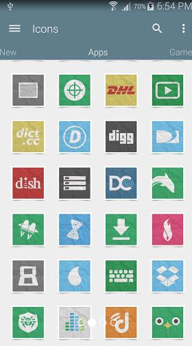 皱纸图标包(Paper) v3.2 安卓版2