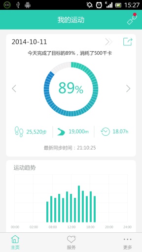 东软熙康腕表nxk(熙康走跑族) v2.5.2.8 安卓版1