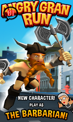 愤怒的老奶奶玩酷跑bt版(Angry Gran Run) v1.2 安卓版0