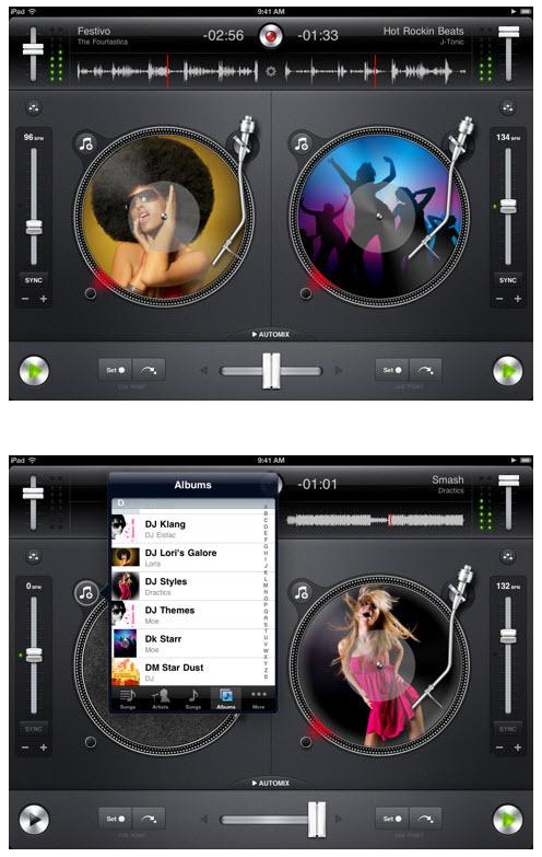 ipad版DJ打碟(djay) V2.6 ipa越狱0