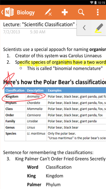 Microsoft Office OneNote记事本 v16.0.17328.20250 安卓版1