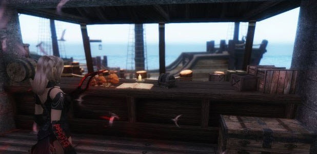 上古卷轴5帆船战舰军港mod 绿色版0