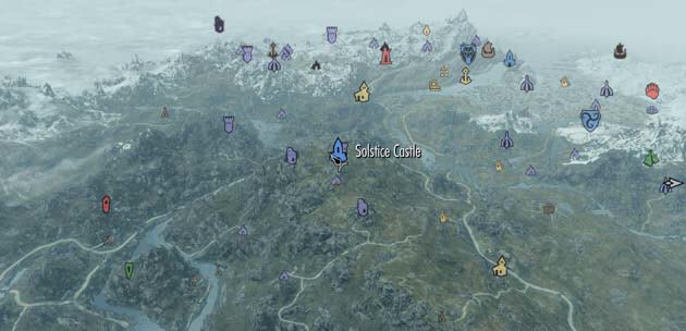 上古卷轴5冬至城堡MOD V1.0 绿色版1