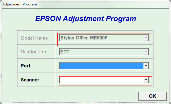 epson 600f清零软件