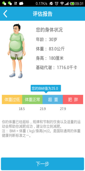 芊芊减肥瘦身(纤纤减肥瘦身) v1.1 安卓版1