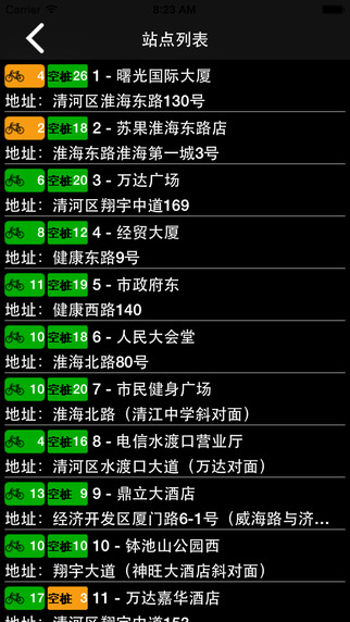 淮安公共自行车(永安行) v5.28 安卓版1