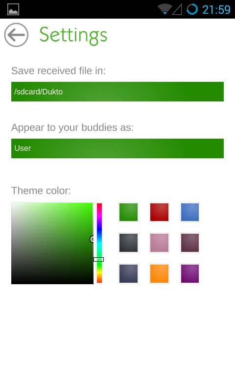 Dukto(局域网文件传输) v6.5.5 安卓版1
