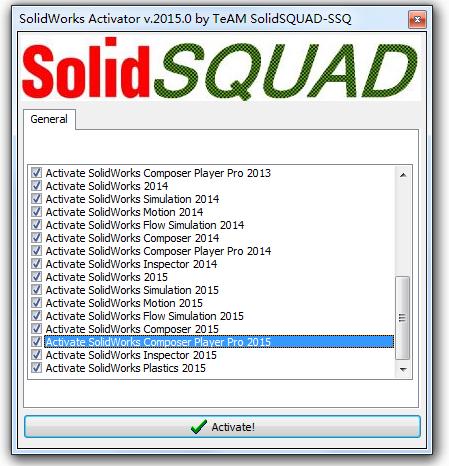 SolidWorks2015注册机 solidworks2015文件