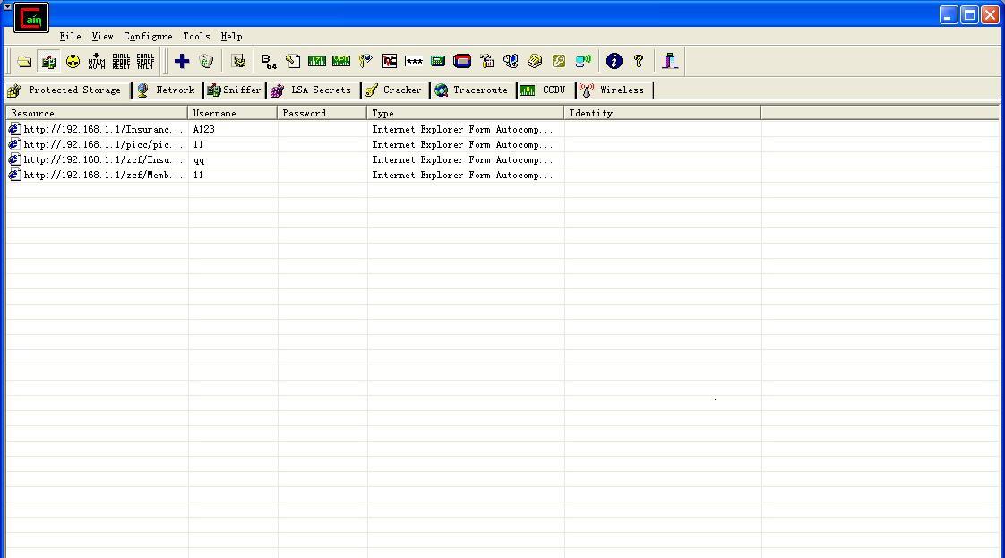 cain&abel中文版 v4.9.46 绿色汉化版0