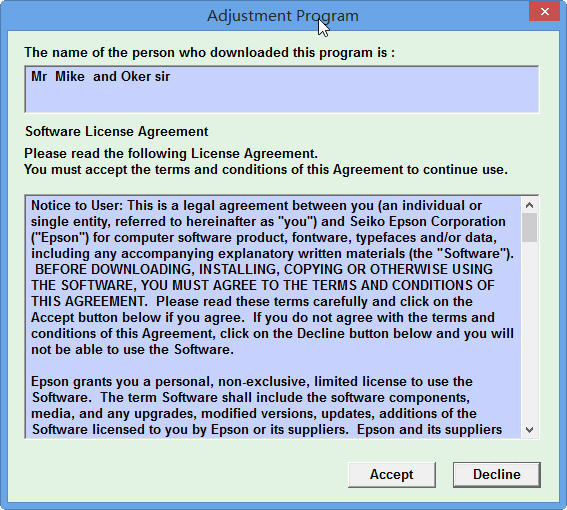 爱普生l201清零软件 epson l201清零软件