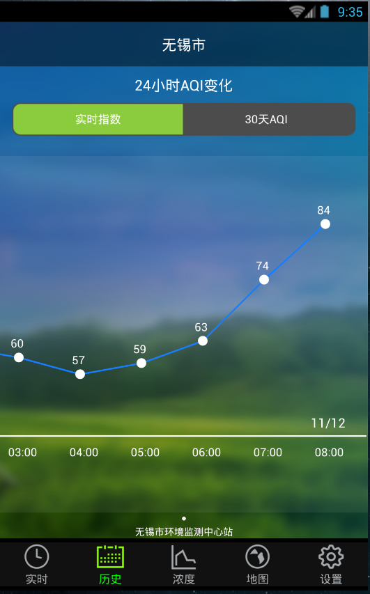 无锡空气质量 v1.2 安卓版1
