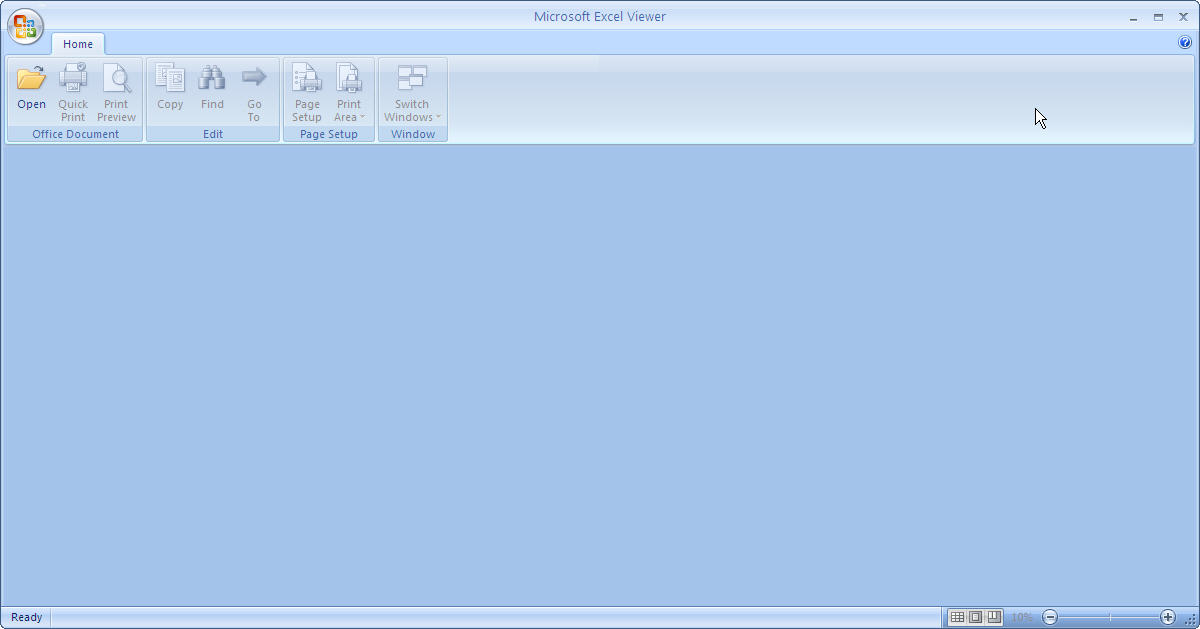 Excel Viewer 2007 官方原版_Excel2007工作薄查找0