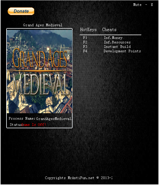 伟大时代中世纪四项修改器 +4 绿色版0