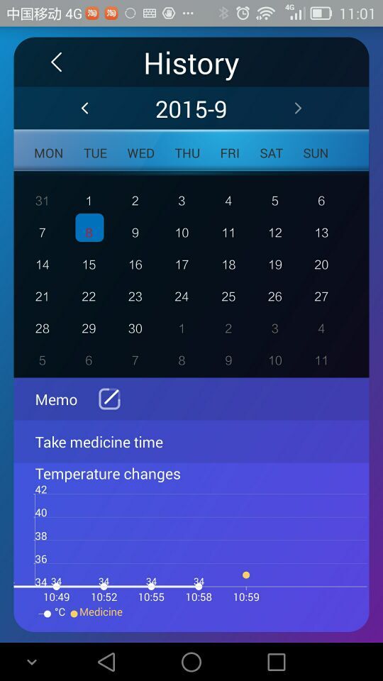 bebeon(儿童智能体温计) v1.7 安卓版2