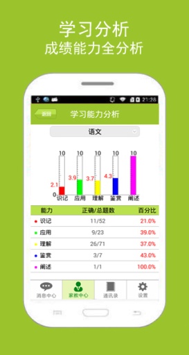 五家一在线辅导网家长助手 v1.0.1.1 安卓版1