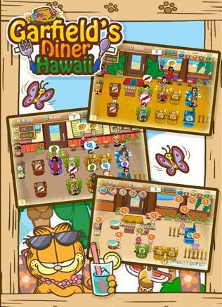 加菲猫餐厅(Garfields Diner)无限金币版 v1.4.0 安卓版1