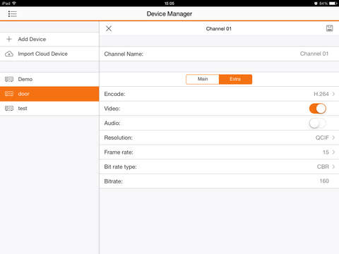 iDMSS HD Lite( iPad版) v3.00.001 苹果版1
