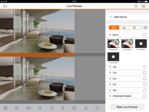 iDMSS HD Lite( iPad版) v3.00.001 苹果版2