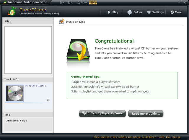 TuneClone Audio Conversion(M4P转换器) v2.20 官方正式版0