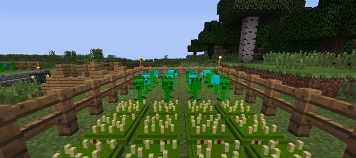 我的世界植物大战僵尸mod v1.7.2 适用版0