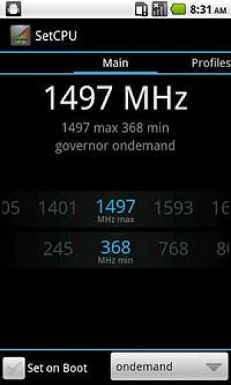 cpu调频(SetCPU) v3.1.4 安卓版2
