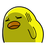 王小鸭QQ表情包_白眼