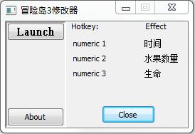 FC冒险岛3金手指修改器 +3无敌版0