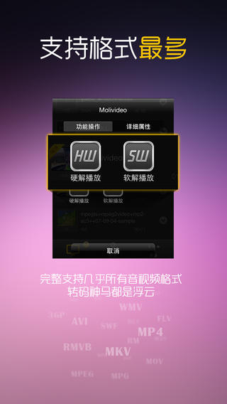 魔力视频iPhone版(MoliPlayer) v2.4.30 苹果ios版1
