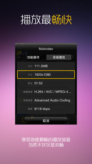 魔力视频iPhone版(MoliPlayer) v2.4.30 苹果ios版2