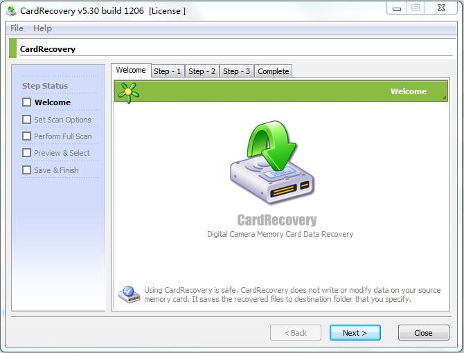 CardRecovery(记忆卡照片恢复) v5.30 绿色免费版0