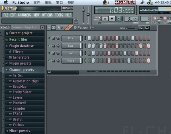Fl studio for mac v12.3.1 中文版0