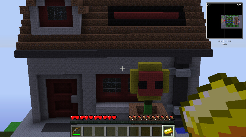 我的世界植物大战僵尸地图MOD 绿色版0