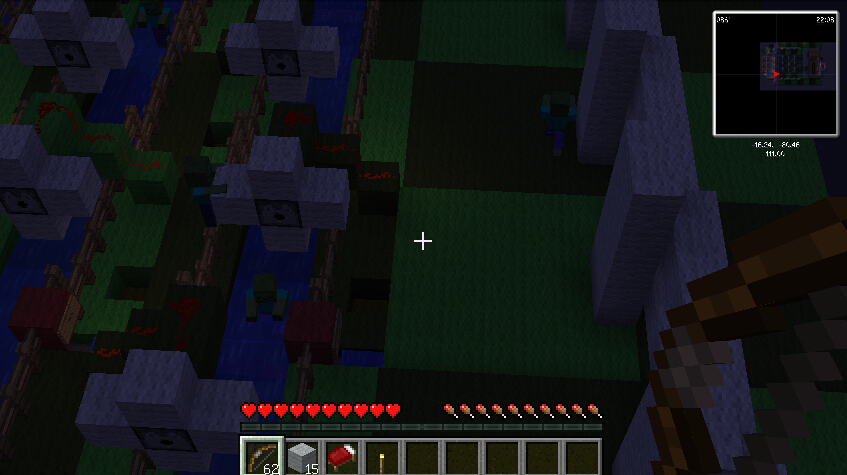 我的世界植物大战僵尸地图MOD 绿色版1