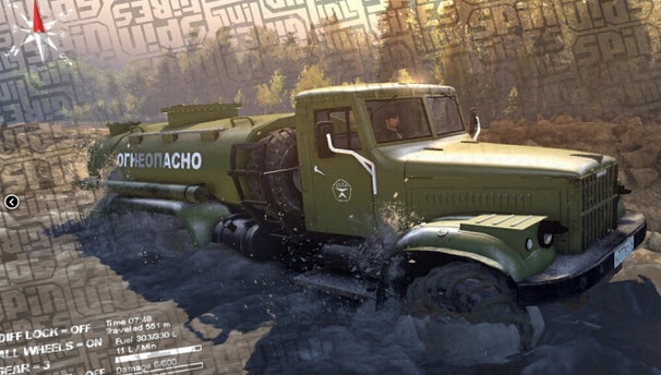 旋转轮胎燃料运输车MOD 绿色版0