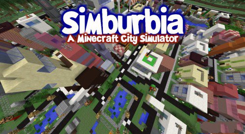 我的世界模拟城市地图存档 绿色版0