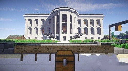 我的世界华盛顿特区地图存档 绿色版0