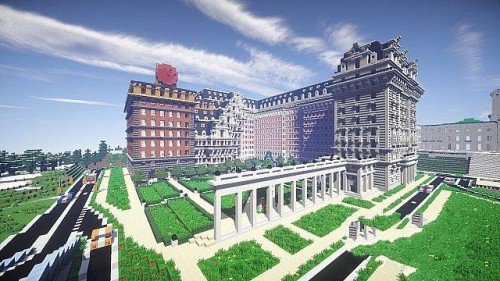 我的世界华盛顿特区地图存档 绿色版1