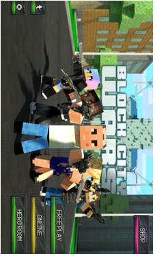 我的世界侠盗猎人(block city wars - mine mini game edition) v2.0.2 安卓版1