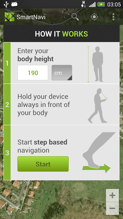 智能导航 SmartNavi v2.0.3 安卓版_不用GPS的手机导航0