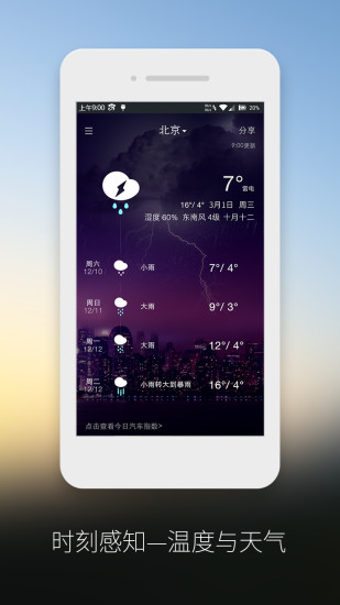 汽车气象(出行气象提示) v1.0.0 安卓版0