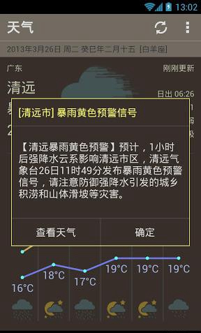 素朴天气app v2.6.150924 安卓版4