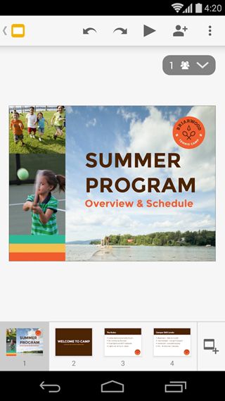 google slides最新版 v1.20.282.02.44 安卓版0