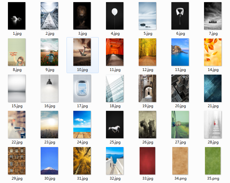 锤子手机壁纸打包 共38张0