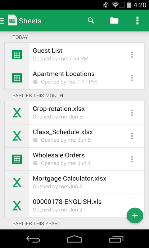 google表格 v1.23.342.03.90 安卓版3